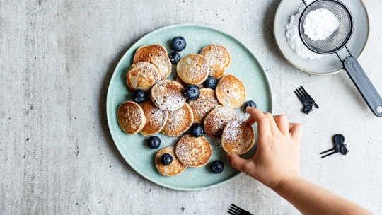 Malé lívance, velká radost. Nadýchané poffertjes nadchnou nejen dětské oslavence